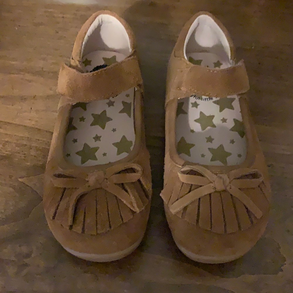 Livie & Luca Willow in Camel Suede Leather